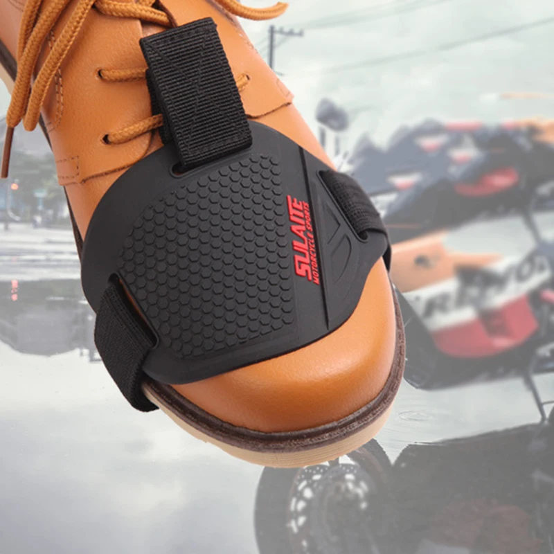 1PC Black Boot Shoes Protector Shift Protective Guard Soft TPU+ Non-slip Woven Belt Motorcycle Shifter Cover Free Size
1PC Black Boot Shoes Protector Shift Protective Guard Soft TPU+ Non-slip Woven Belt Motorcycle Shifter Cover Free Size