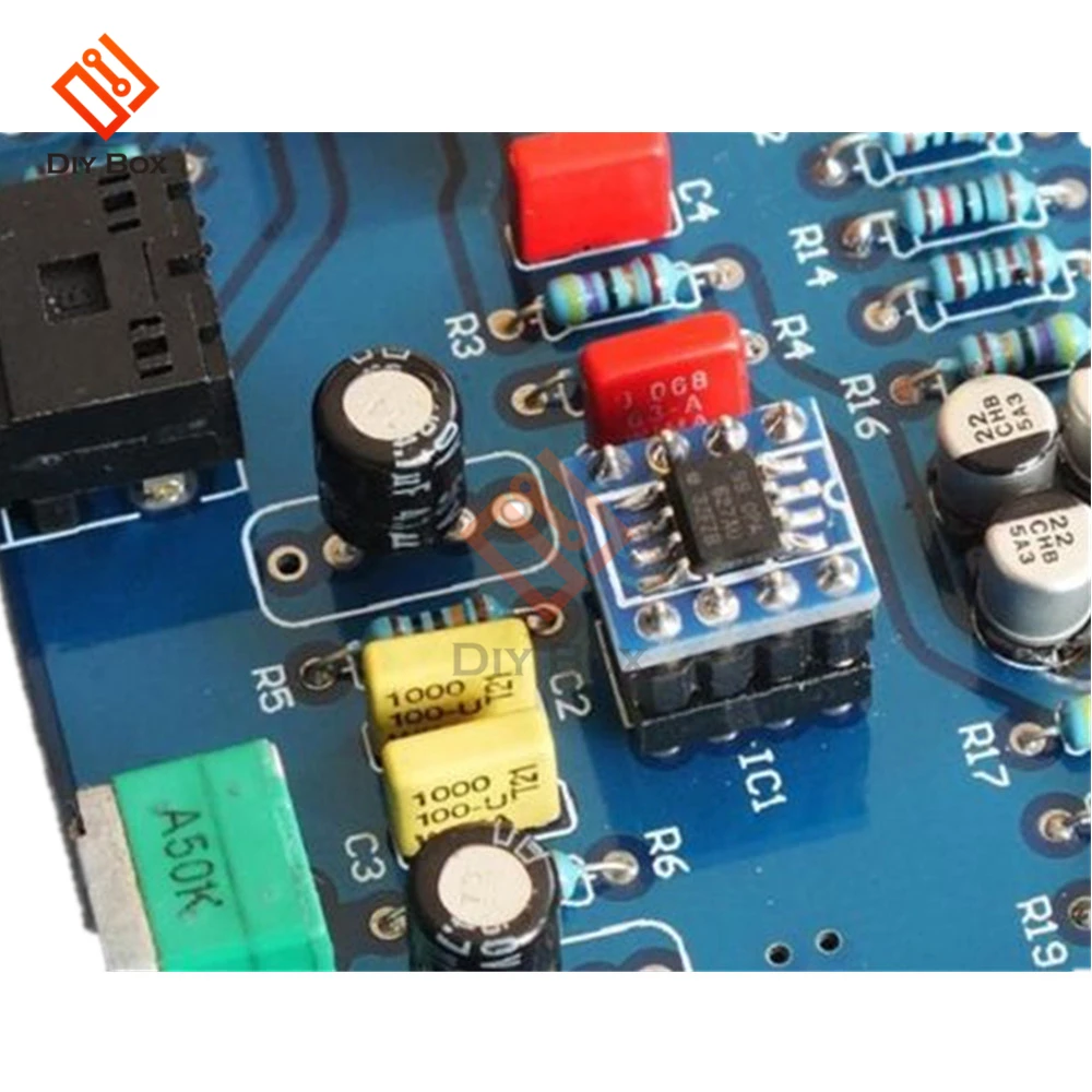 OPA627AU dual function mono amplifier board module for speakers diy kit volume control amplificador
OPA627AU dual function mono amplifier board module for speakers diy kit volume control amplificador
