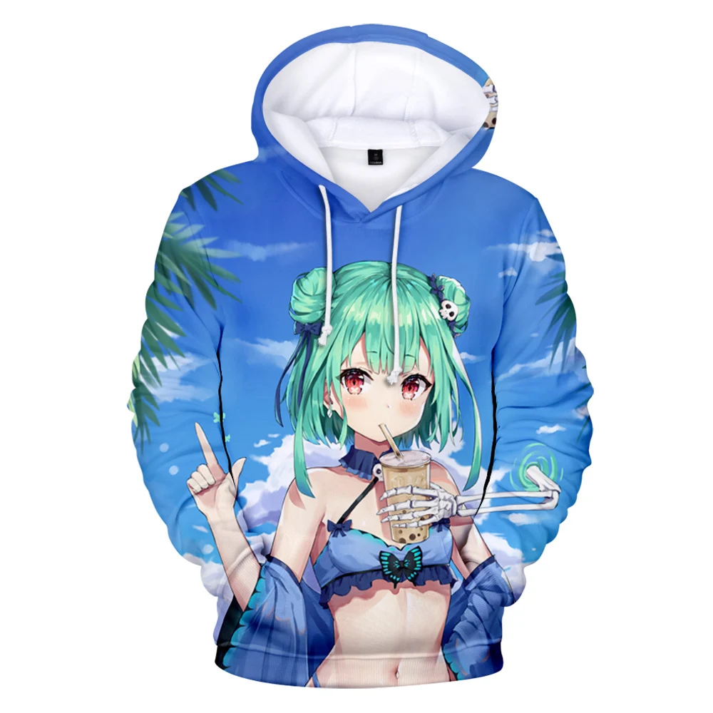 HOLOLIVE VTuber Uruha rusha 3D модный осенний костюм Winer Толстовки Спортивная одежда с капюшоном Молодежная кавайная Молодежная Женская/мужская одежда с...
HOLOLIVE VTuber Uruha rusha 3D модный осенний костюм Winer Толстовки Спортивная одежда с капюшоном Молодежная кавайная Молодежная Женская/мужская одежда с...