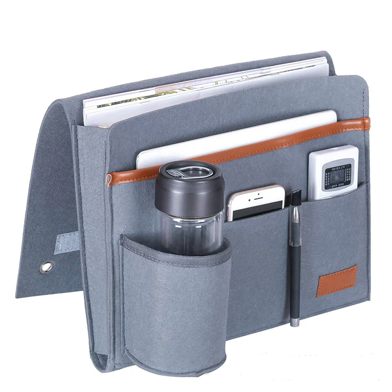 New Felt Bedside Storage Bag Bed Holder Pockets Pouch Bed Desk Bag Sofa TV Remote Control Hanging Caddy Home Storage Organizer
New Felt Bedside Storage Bag Bed Holder Pockets Pouch Bed Desk Bag Sofa TV Remote Control Hanging Caddy Home Storage Organizer