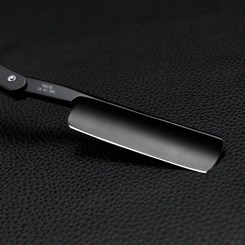 Japanese Carbon Steel Blade Razor Antique Black Straight Edge Barber Razors Folding Shaving Knife Stainless Steel Handle G0105
Japanese Carbon Steel Blade Razor Antique Black Straight Edge Barber Razors Folding Shaving Knife Stainless Steel Handle G0105