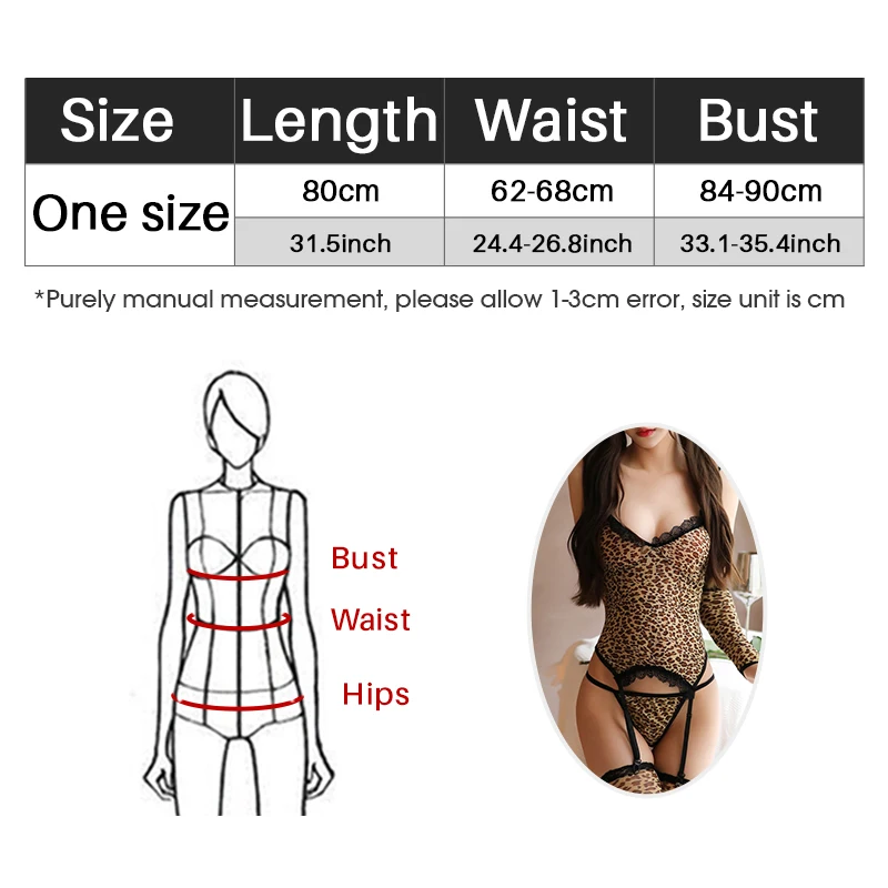 Sexy Lingerie Leopard Babydoll Thongs Garters Set Porno Sleepwear Lace Perspective Deep V Erotic Underwear Dress for Women
Sexy Lingerie Leopard Babydoll Thongs Garters Set Porno Sleepwear Lace Perspective Deep V Erotic Underwear Dress for Women