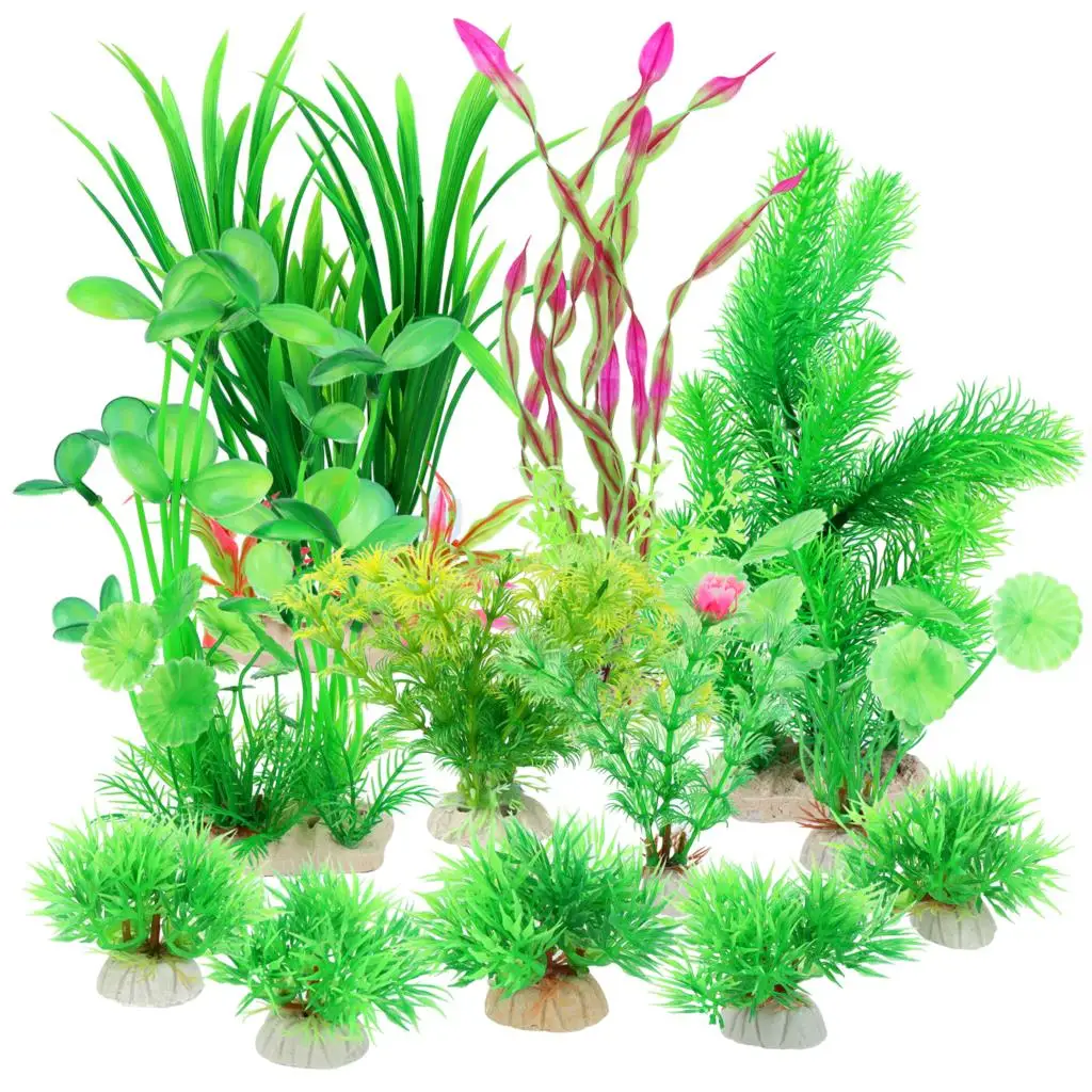 12Pcs Artificial Plants For Aquarium Simulation of Aquatic Plants Plastic Water Plants For Home and Office Fish Tank Accessories
12Pcs Artificial Plants For Aquarium Simulation of Aquatic Plants Plastic Water Plants For Home and Office Fish Tank Accessories