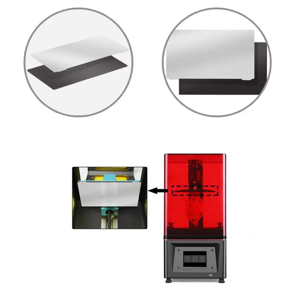 2Pcs/Set 3D Printer Magnetic Sticker Elastic Convenient Efficient for Factory Spring Steel Plate Spring Steel Sheet
2Pcs/Set 3D Printer Magnetic Sticker Elastic Convenient Efficient for Factory Spring Steel Plate Spring Steel Sheet