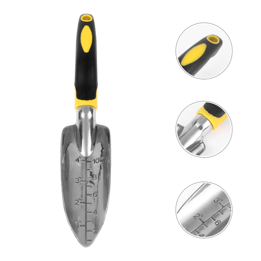 Stainless Steel Garden Shovel Garden Calibration Shovel Rubber Handle Shovel
Stainless Steel Garden Shovel Garden Calibration Shovel Rubber Handle Shovel