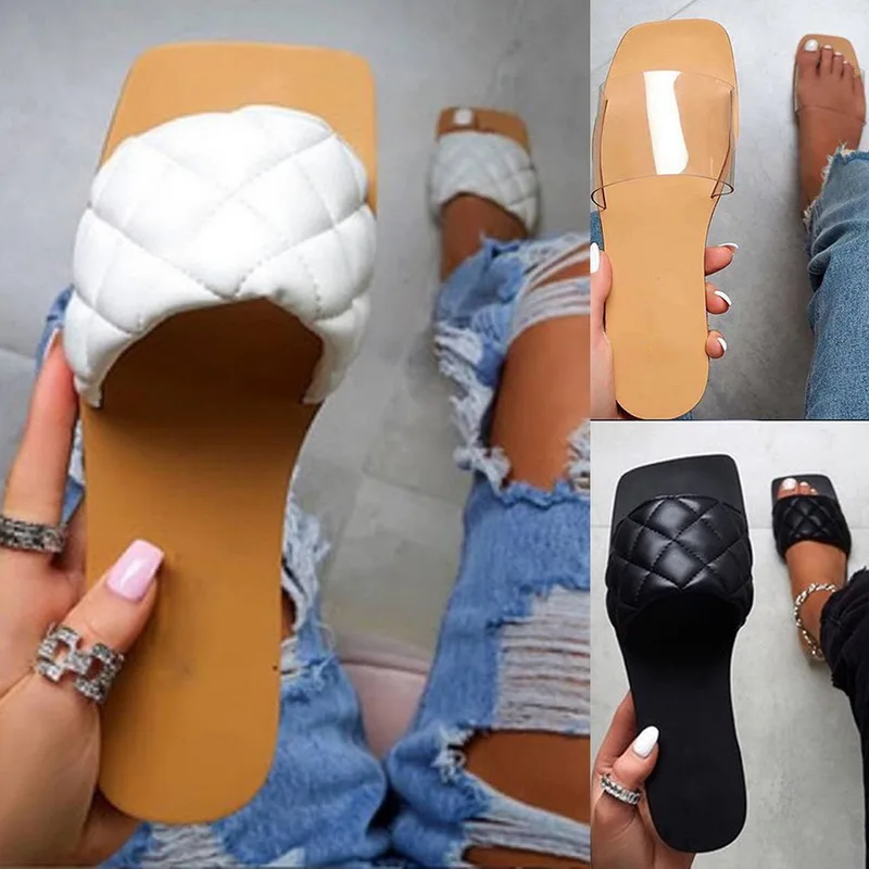 Women Summer 2021 Flat Soft Heels Outdoor Beach Casual Slides Leather Woven Shoes Female Confortable Sandals Flip Flops Muter
Women Summer 2021 Flat Soft Heels Outdoor Beach Casual Slides Leather Woven Shoes Female Confortable Sandals Flip Flops Muter