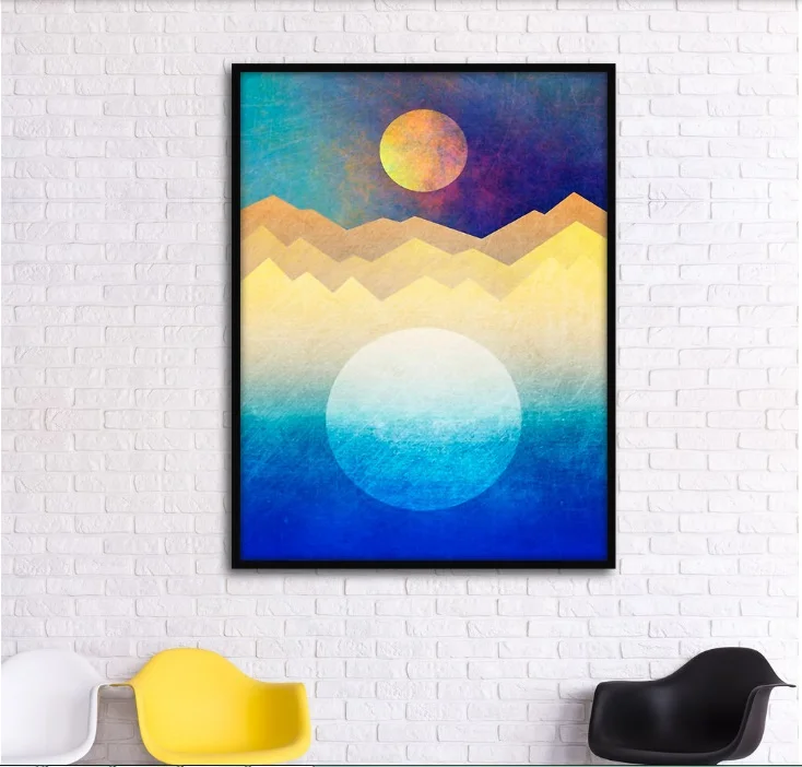 Wall Art Canvas Painting Modern Minimalist Moon Reflections Decorative Paintings Modular Picture for Living Room
Wall Art Canvas Painting Modern Minimalist Moon Reflections Decorative Paintings Modular Picture for Living Room