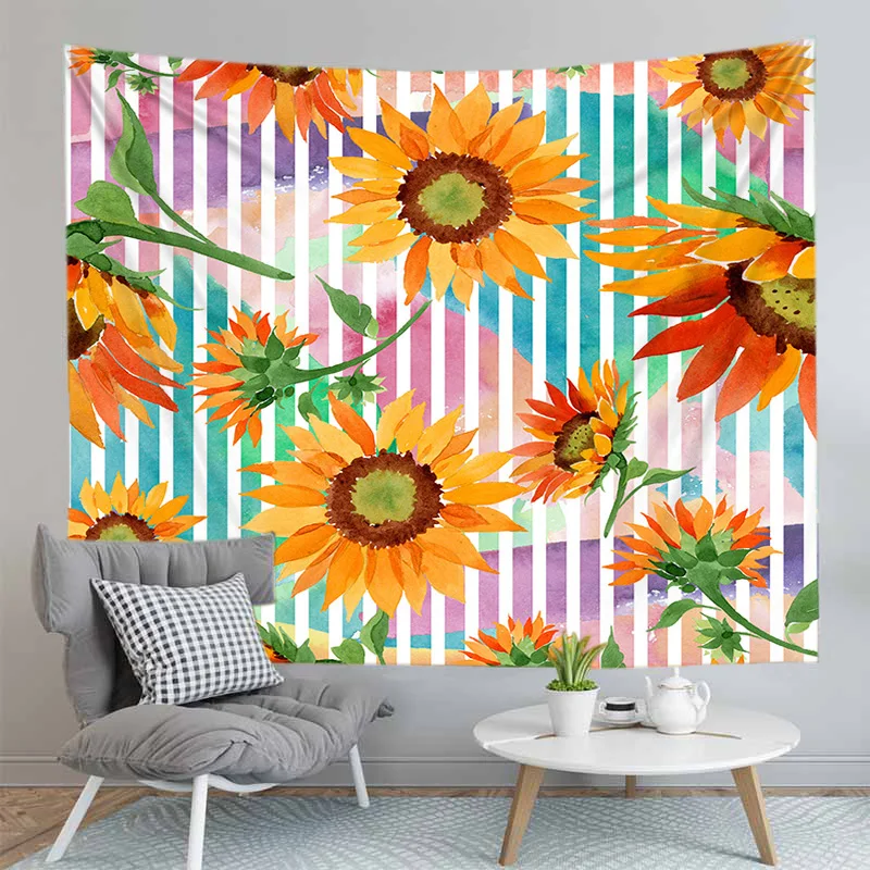 3D Soft Fabric Carpet Home Decor Sunflowers Printed Wall Hanging Tapestry Beach Towel Yoga Mat
3D Soft Fabric Carpet Home Decor Sunflowers Printed Wall Hanging Tapestry Beach Towel Yoga Mat