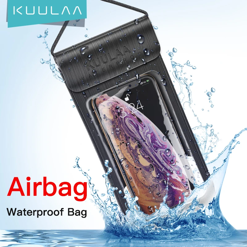 KUULAA Waterproof Phone Pouch Underwater Phone Bag Case Swimming Diving Phone Case Bag for Xiaomi iPhone Huawei Samsung
KUULAA Waterproof Phone Pouch Underwater Phone Bag Case Swimming Diving Phone Case Bag for Xiaomi iPhone Huawei Samsung