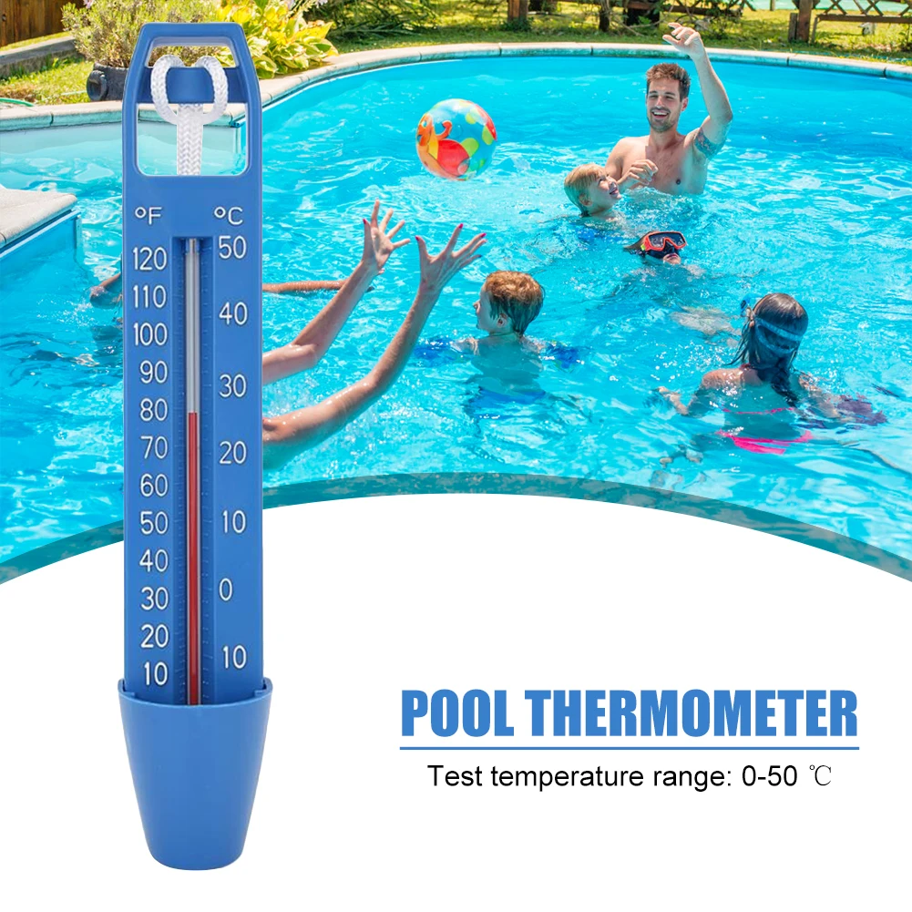 Portable ABS Plastic Swimming Pool Floating Thermometer Bathtub SPA Hot Tub Fish Ponds Water Temperature Measuring Meter
Portable ABS Plastic Swimming Pool Floating Thermometer Bathtub SPA Hot Tub Fish Ponds Water Temperature Measuring Meter