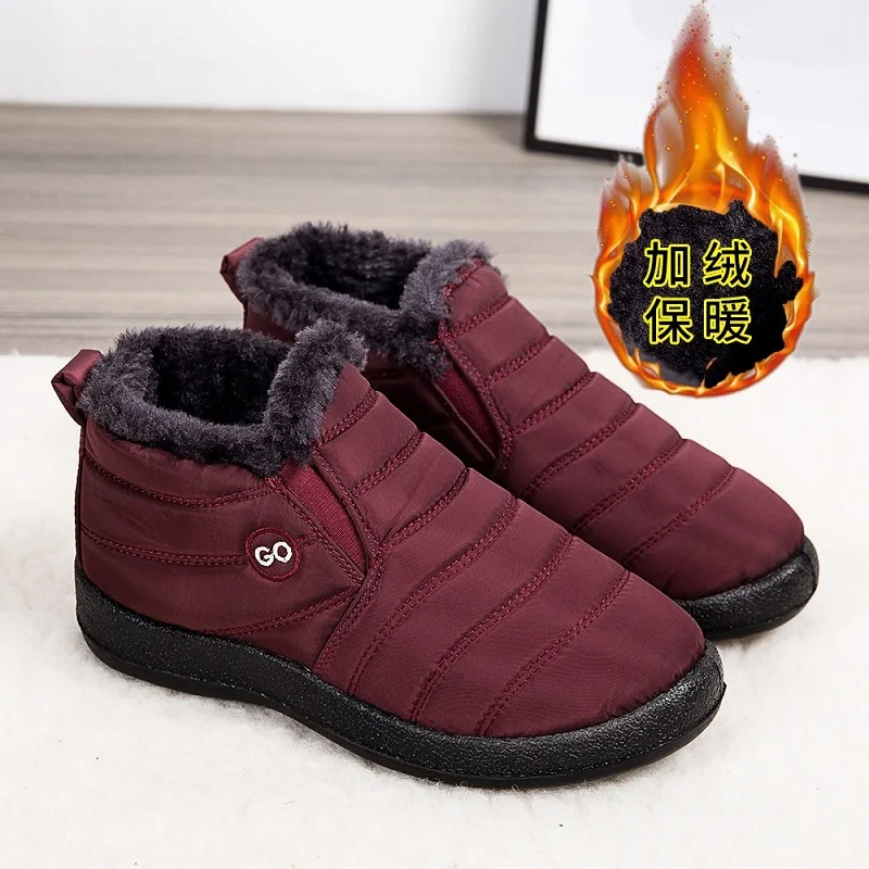 Women Boots 2021 Fashion Waterproof Snow Boots Winter Shoes Women Waterproof Slip-on Ankle Botas Mujer Warm Boots Zapatos Mujer 
Women Boots 2021 Fashion Waterproof Snow Boots Winter Shoes Women Waterproof Slip-on Ankle Botas Mujer Warm Boots Zapatos Mujer
