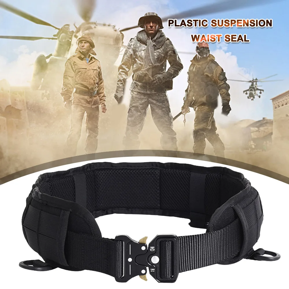 CS Hunting Padded Waist Belt Molle System Belts with D-Ring Zinc Alloy Buckle Tactical Waistband Hunting Accessories
CS Hunting Padded Waist Belt Molle System Belts with D-Ring Zinc Alloy Buckle Tactical Waistband Hunting Accessories