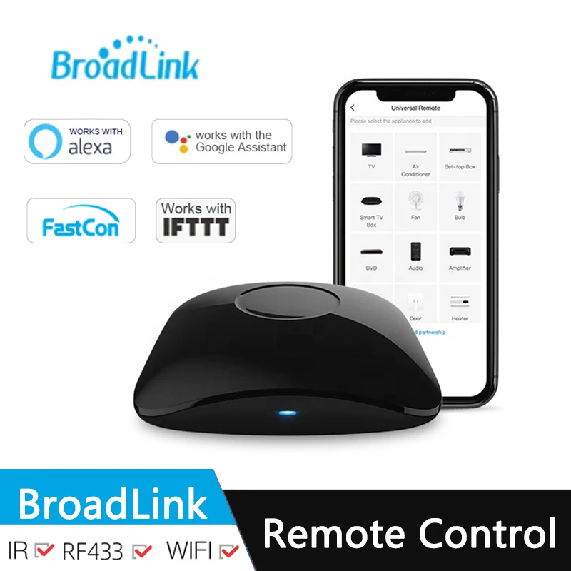 Broadlink RM4 Pro 2021 Умный дом WiFi RF ИК пульт дистанционного управления для Alexa Google Assistant TV/DVD/AC универсальный пульт дистанционного управления
Broadlink RM4 Pro 2021 Умный дом WiFi RF ИК пульт дистанционного управления для Alexa Google Assistant TV/DVD/AC универсальный пульт дистанционного управления