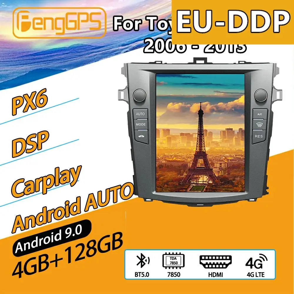 Для Toyota Corolla радио Android 2006 - 2013 автомобильный мультимедийный плеер кассета рекордер экран стерео аудио Авторадио GPS навигация блок
Для Toyota Corolla радио Android 2006 - 2013 автомобильный мультимедийный плеер кассета рекордер экран стерео аудио Авторадио GPS навигация блок