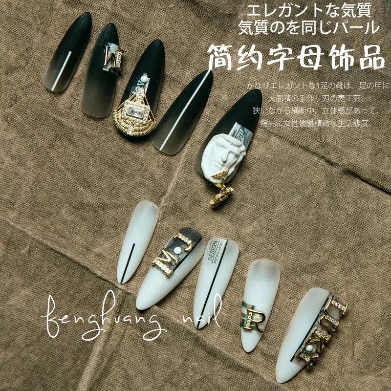 26pcs/lot 3D alloy Zircon Alphabet Letter nail art decorations crystal rhinestones nails accessories jewelry supplies charms
26pcs/lot 3D alloy Zircon Alphabet Letter nail art decorations crystal rhinestones nails accessories jewelry supplies charms