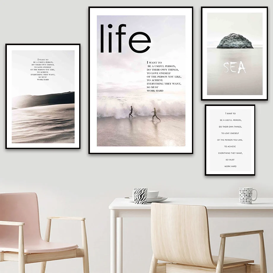 Sky Sea Wave Reef Desert Life Quote Wall Art Canvas Painting Nordic Posters And Prints Wall Pictures For Living Room Decoration
Sky Sea Wave Reef Desert Life Quote Wall Art Canvas Painting Nordic Posters And Prints Wall Pictures For Living Room Decoration