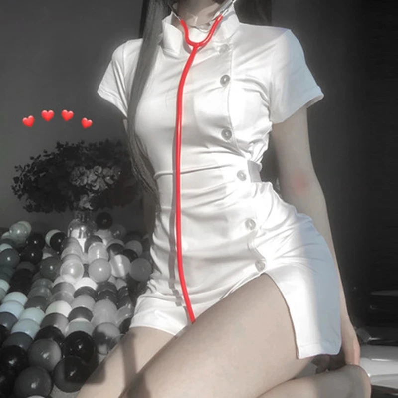Women Sexy Cosplay Lingerie Nurse Erotic Cosplay Costume Maid Outfit For Couple School Girl Pink white Kawaii Doctor Roleplay
Women Sexy Cosplay Lingerie Nurse Erotic Cosplay Costume Maid Outfit For Couple School Girl Pink white Kawaii Doctor Roleplay