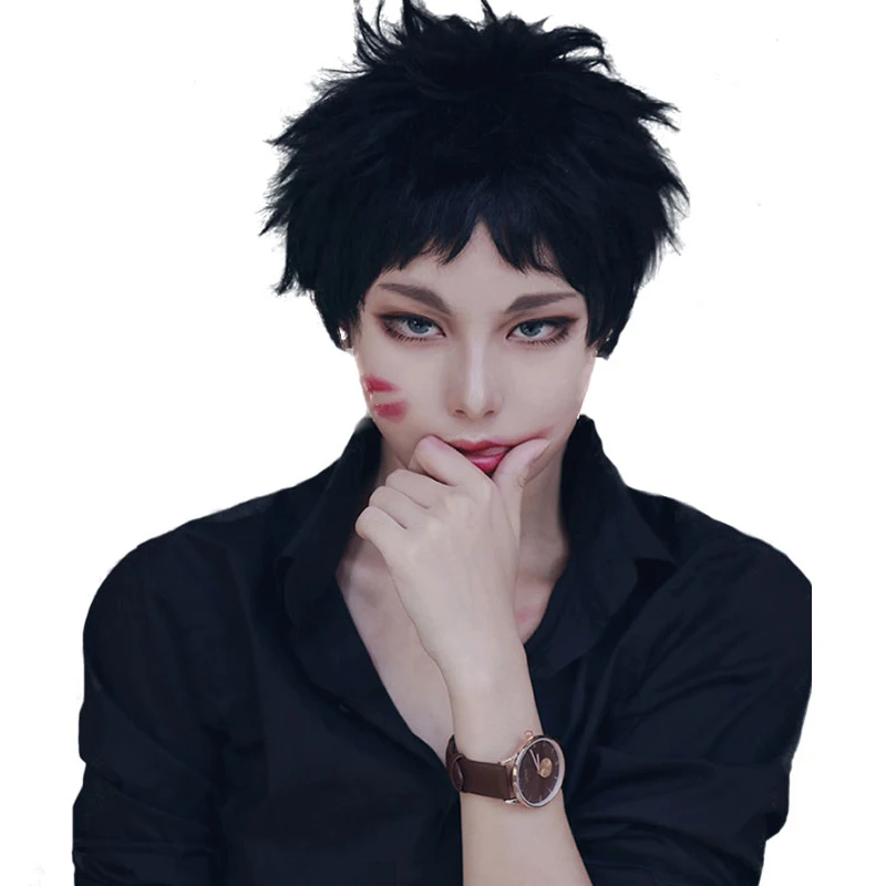 Аниме Haikyuu! Парик для косплея Keiji Fukurodani Akaashi, термостойкие синтетические волосы, черные короткие парики Keiji Akaashi
Аниме Haikyuu! Парик для косплея Keiji Fukurodani Akaashi, термостойкие синтетические волосы, черные короткие парики Keiji Akaashi