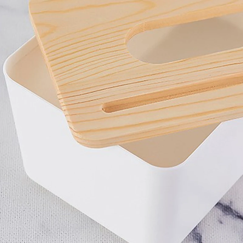 Home Kitchen Tissue Box Solid Wood Napkin Holder Case & Refrigerator Organizer Bins with Cutout Handles
Home Kitchen Tissue Box Solid Wood Napkin Holder Case & Refrigerator Organizer Bins with Cutout Handles