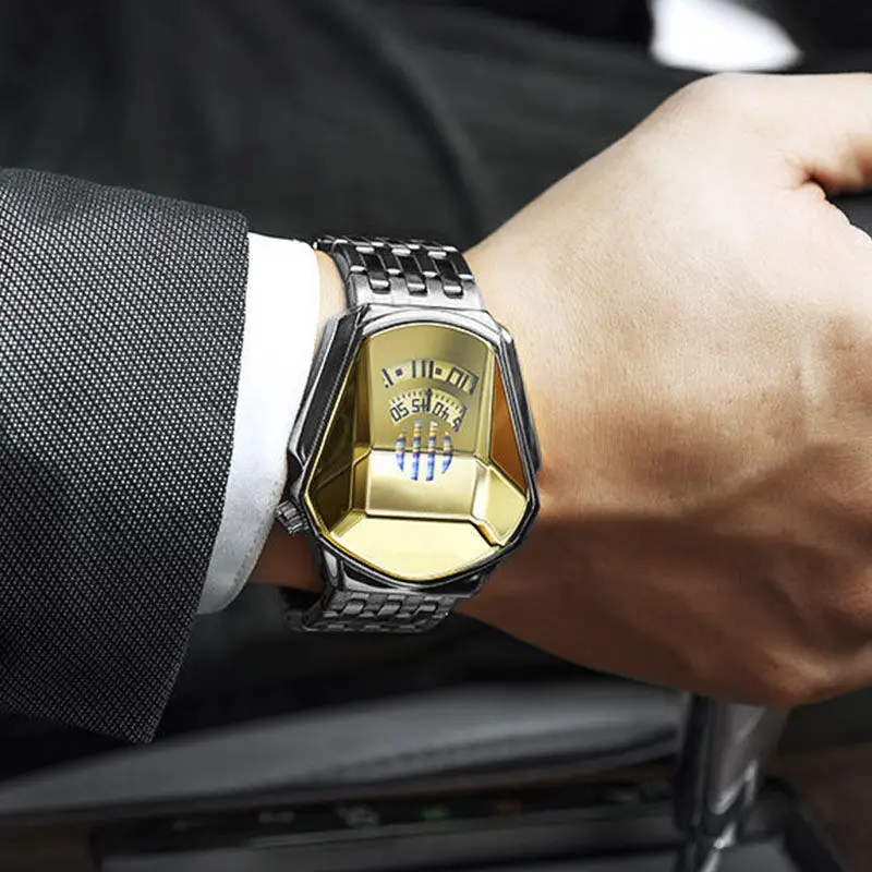 Luxury Fashion Trend Sports Men's Watch Casual Steel Band Locomotive Watches Milano Quartz Watches Montres Homme Reloj Hombre
Luxury Fashion Trend Sports Men's Watch Casual Steel Band Locomotive Watches Milano Quartz Watches Montres Homme Reloj Hombre
