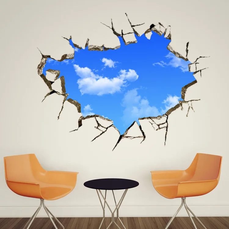 70*100cm 3D Blue Sky White Clouds Wall Sticker For Rooms Ceiling Roof Wall Decal Home Decor Self-adhesive Floor Art Mural Poster
70*100cm 3D Blue Sky White Clouds Wall Sticker For Rooms Ceiling Roof Wall Decal Home Decor Self-adhesive Floor Art Mural Poster