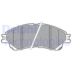 DELPHI LP2664 BRAKE LINING ON 14 SX4 S-CROSS-VITARA
DELPHI LP2664 BRAKE LINING ON 14 SX4 S-CROSS-VITARA