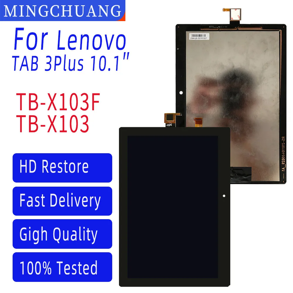 10.1" For lenovo Tab 3 10 Plus TB-X103F TB-X103 TB X103F TB X103 LCD Display Matrix Screen Touch Panel Digitizer Assembly
10.1" For lenovo Tab 3 10 Plus TB-X103F TB-X103 TB X103F TB X103 LCD Display Matrix Screen Touch Panel Digitizer Assembly
