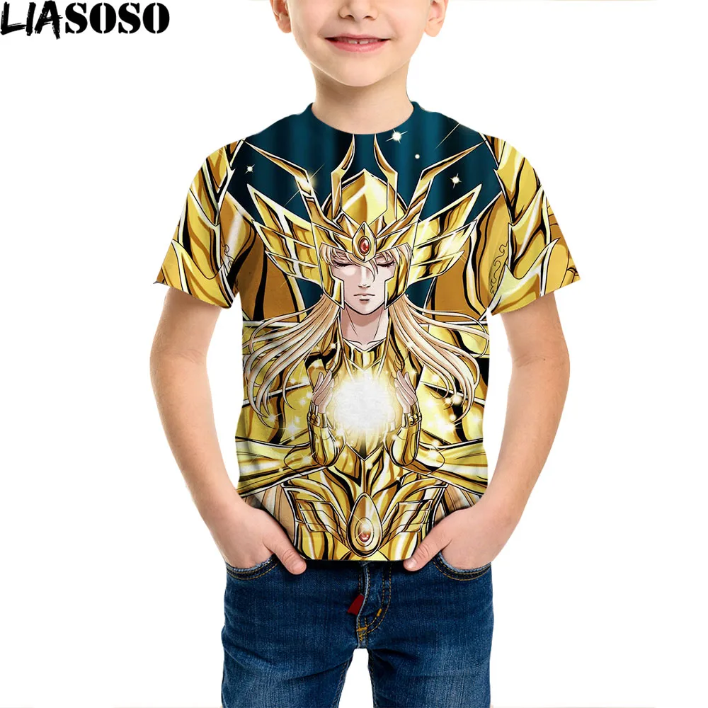 New Cool T Shirt Boy Girl Anime Saint Seiya 3D Printed T-shirts Kids Short Sleeve Harajuku T Shirt Children's Streetwear Tops
New Cool T Shirt Boy Girl Anime Saint Seiya 3D Printed T-shirts Kids Short Sleeve Harajuku T Shirt Children's Streetwear Tops