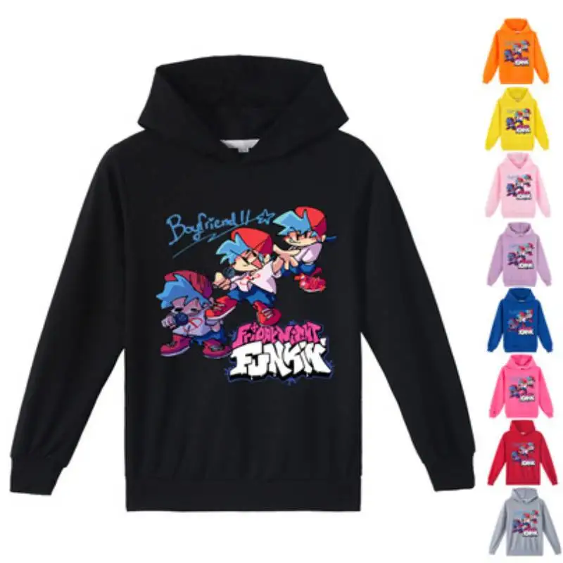 Anime Friday Night Funkin Hoodie Kids Fall Clothes for Teens Boys Sweatshirts Tops Toddler Girls Hoodies Children Bike Jumpers
Anime Friday Night Funkin Hoodie Kids Fall Clothes for Teens Boys Sweatshirts Tops Toddler Girls Hoodies Children Bike Jumpers