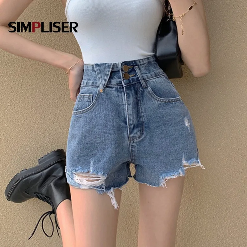 Short Jeans Women 2021 Summer Ripped Loose Hot Shorts Denim Blue Ladies Wide Leg Boyfriend Jeans High Street Jeans Mujer
Short Jeans Women 2021 Summer Ripped Loose Hot Shorts Denim Blue Ladies Wide Leg Boyfriend Jeans High Street Jeans Mujer