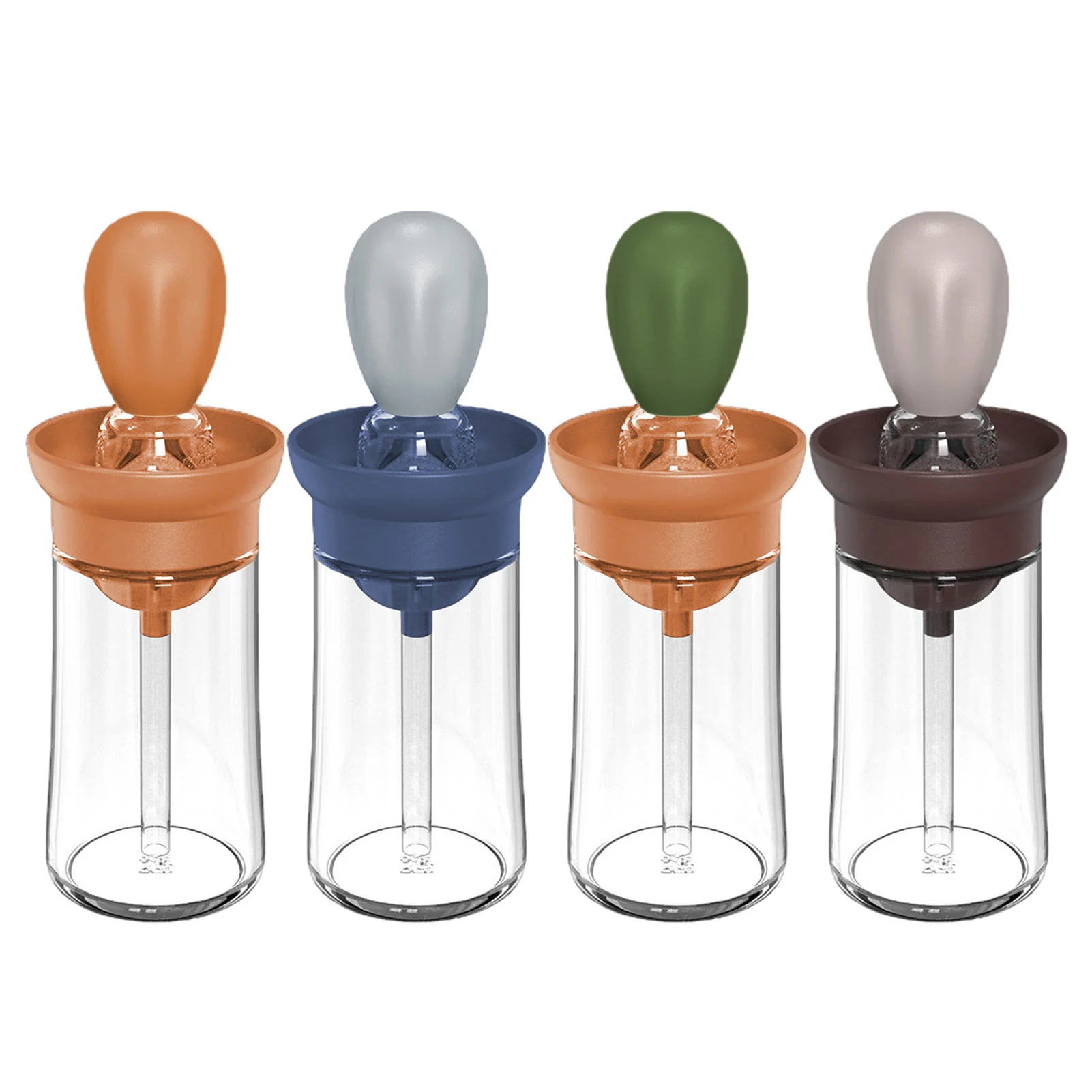 150ml Kitchen Oil Bottle Silicone Glass Oil Container With Brush Barbecue Spray Bottle Oil Dispenser For Kitchen Cooking Stylish
150ml Kitchen Oil Bottle Silicone Glass Oil Container With Brush Barbecue Spray Bottle Oil Dispenser For Kitchen Cooking Stylish