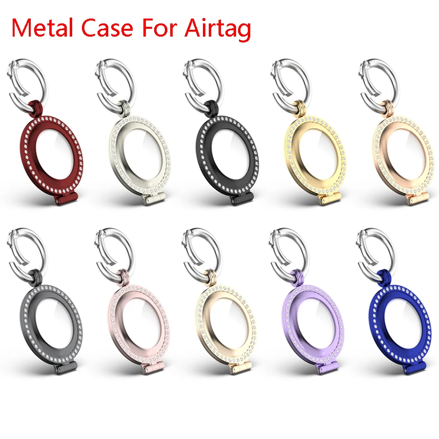 High Quality Metal Case For Apple Airtags Protective Cover For Apple Locator Tracker Anti-lost Device Keychain Protect Sleeve
High Quality Metal Case For Apple Airtags Protective Cover For Apple Locator Tracker Anti-lost Device Keychain Protect Sleeve