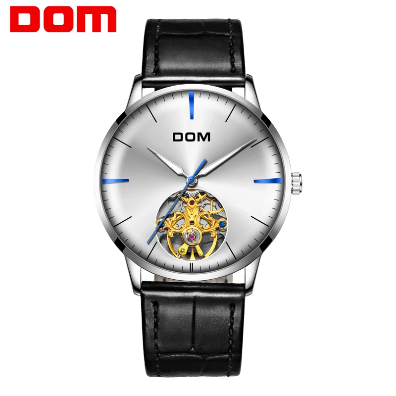 Часы DOM Мужские автоматические механические роскошные спортивные