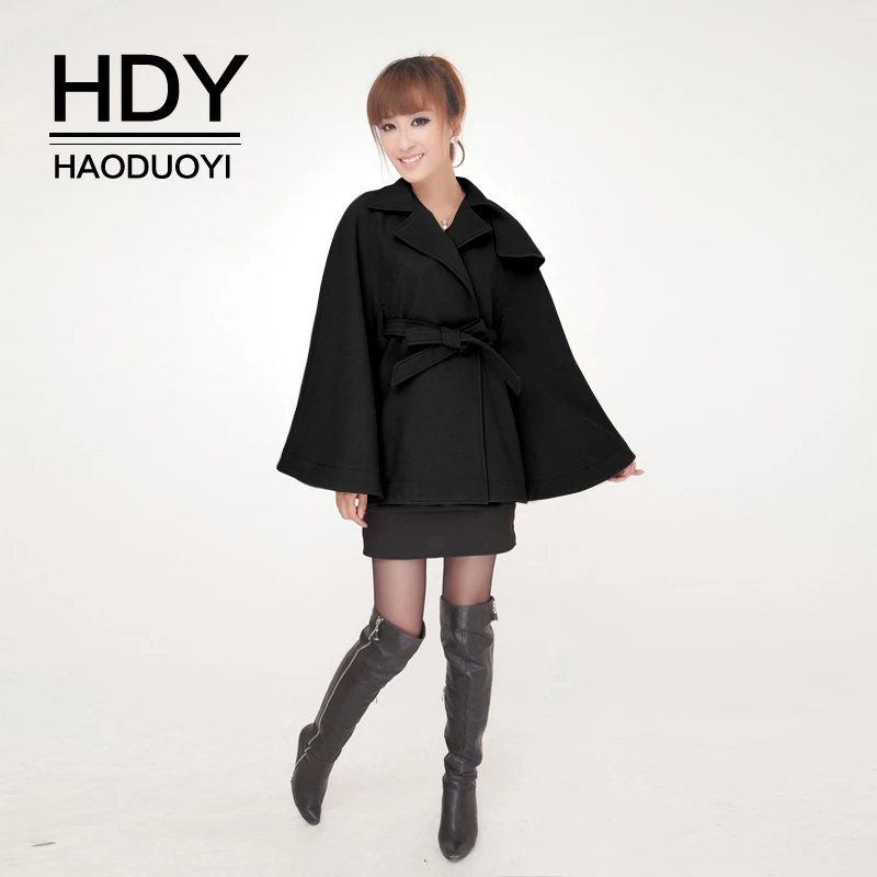 HDY Haoduoyi модные новые поступления Дамский Повседневный однотонный милый плащ для