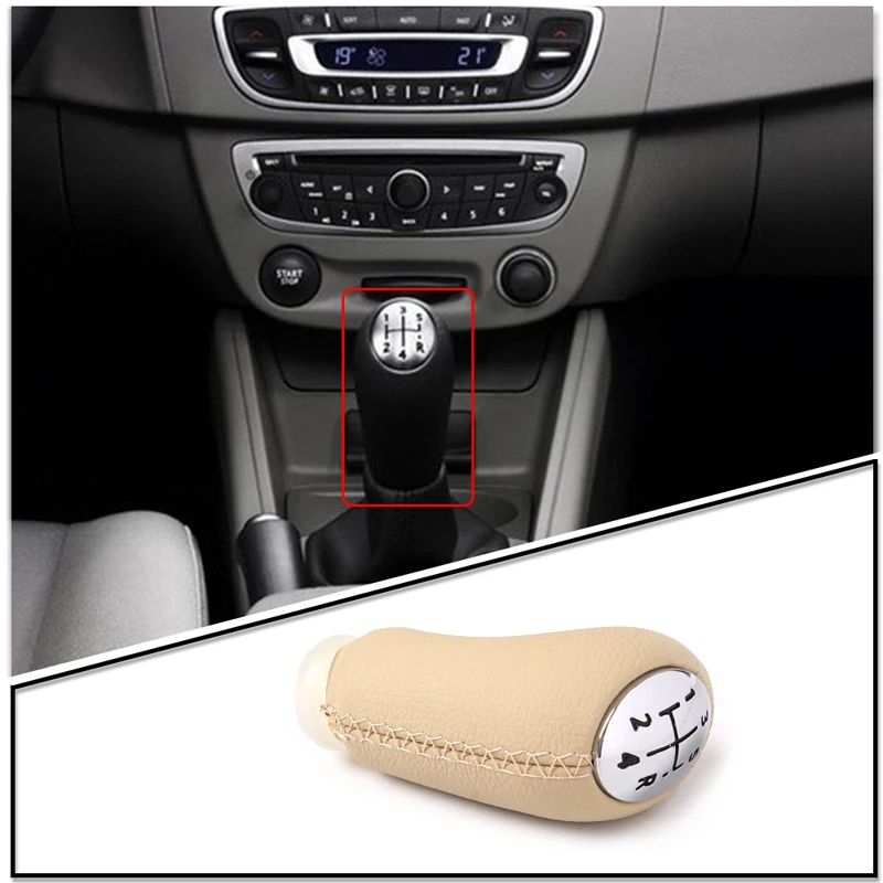 For Renault Laguna Megane 2 Kangoo 5 Speed Gear Shift Knob Stick Head Car Gear Shift Lever Handle Auto Modification Accessories
For Renault Laguna Megane 2 Kangoo 5 Speed Gear Shift Knob Stick Head Car Gear Shift Lever Handle Auto Modification Accessories