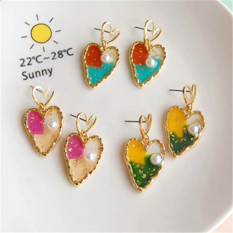 Women Little Stud Earring Girl Kawaii Cute Sweet Korean Alloy Pearl Heart Irregular Fashion Jewelry Gift Wholesale
Women Little Stud Earring Girl Kawaii Cute Sweet Korean Alloy Pearl Heart Irregular Fashion Jewelry Gift Wholesale