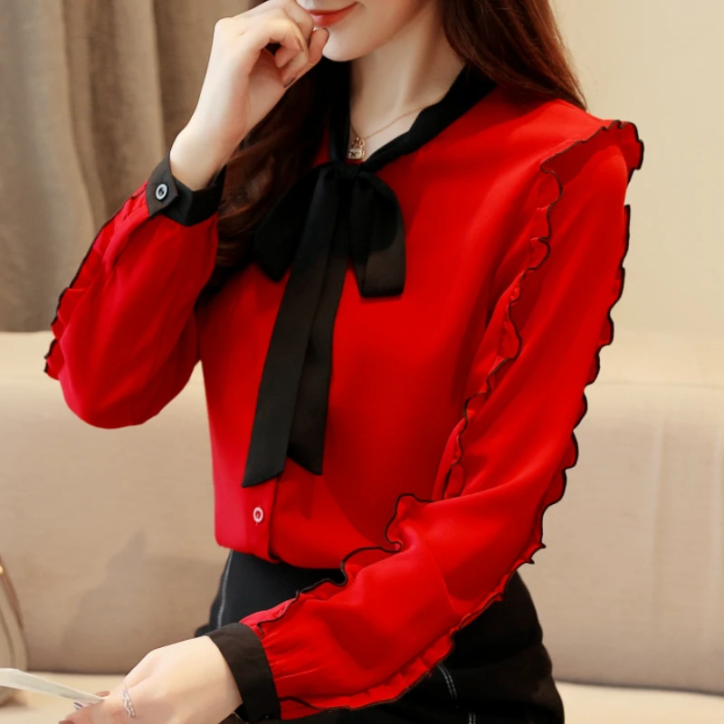 Blouses Woman 2021 Fashion Blouse Women Chiffon Blouse Women Tops Long Sleeve Women Shirts Womens Tops And Blouses Blusas C126
Blouses Woman 2021 Fashion Blouse Women Chiffon Blouse Women Tops Long Sleeve Women Shirts Womens Tops And Blouses Blusas C126