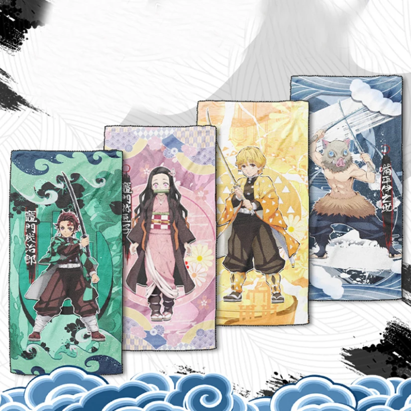 Cotton Multiple Face Towel Baby Demon Slayer Printed Absorbent Towel Kimetsu No Yaiba Anime Bath Towel Gift Bath Towel 13 Styles
Cotton Multiple Face Towel Baby Demon Slayer Printed Absorbent Towel Kimetsu No Yaiba Anime Bath Towel Gift Bath Towel 13 Styles