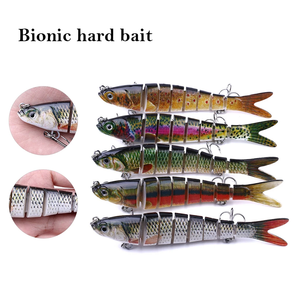 8 Segments Fishing Lures Multi Hard Bait Fishing Tackle For Bass Isca Crankbait Fishing Pesca 13.7cm 27g Sinking Wobblers
8 Segments Fishing Lures Multi Hard Bait Fishing Tackle For Bass Isca Crankbait Fishing Pesca 13.7cm 27g Sinking Wobblers