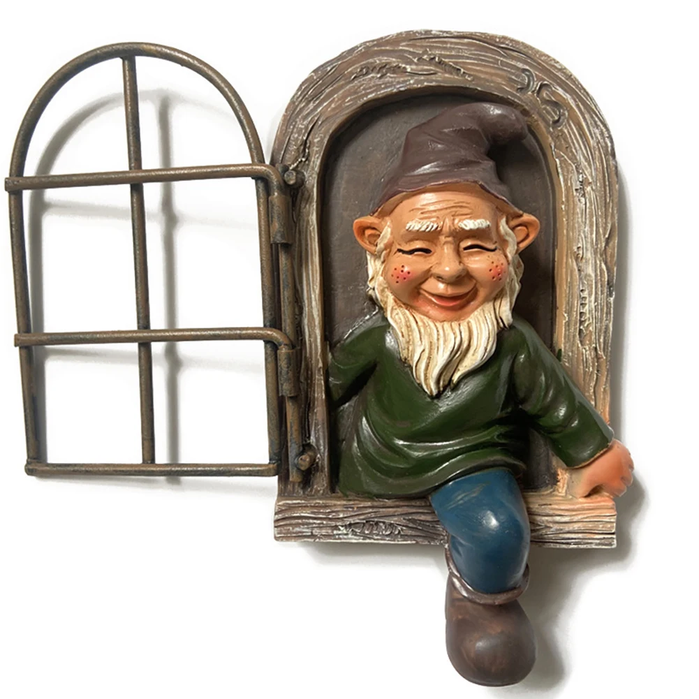 Resin Naughty Gnome Dwarf Garden Decoration Statue Old Man Bark Ghost Face Fairy Ornament Easter Outdoor Creative Props Crafts
Resin Naughty Gnome Dwarf Garden Decoration Statue Old Man Bark Ghost Face Fairy Ornament Easter Outdoor Creative Props Crafts