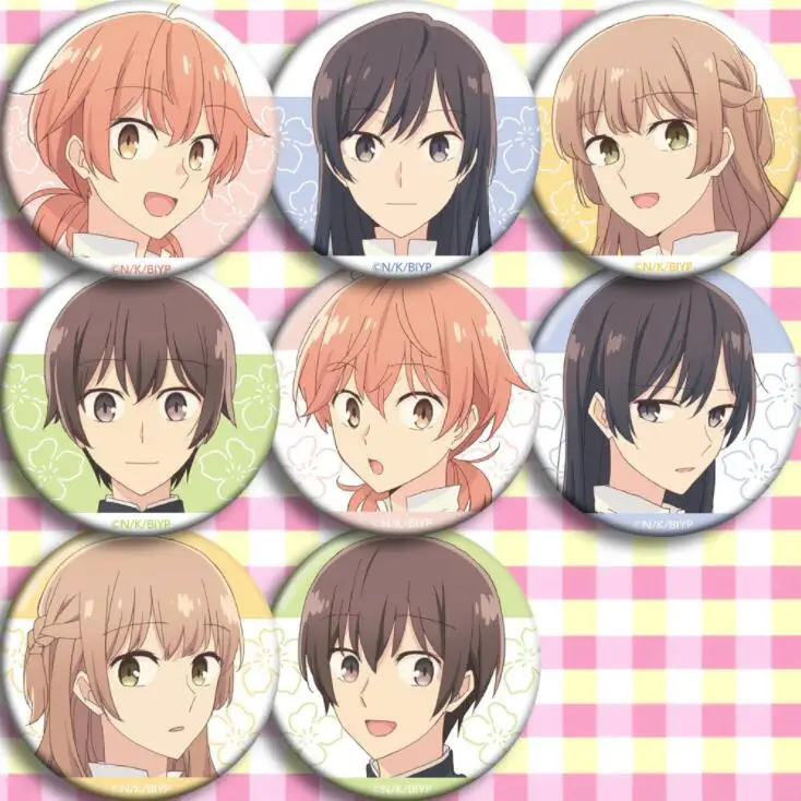 8 шт./1 лот аниме со временем, я стану вашим Koito Yuu Nanami Touko фигурка 4842 значки, круглая брошь, булавка, подарки, детская игрушка
8 шт./1 лот аниме со временем, я стану вашим Koito Yuu Nanami Touko фигурка 4842 значки, круглая брошь, булавка, подарки, детская игрушка