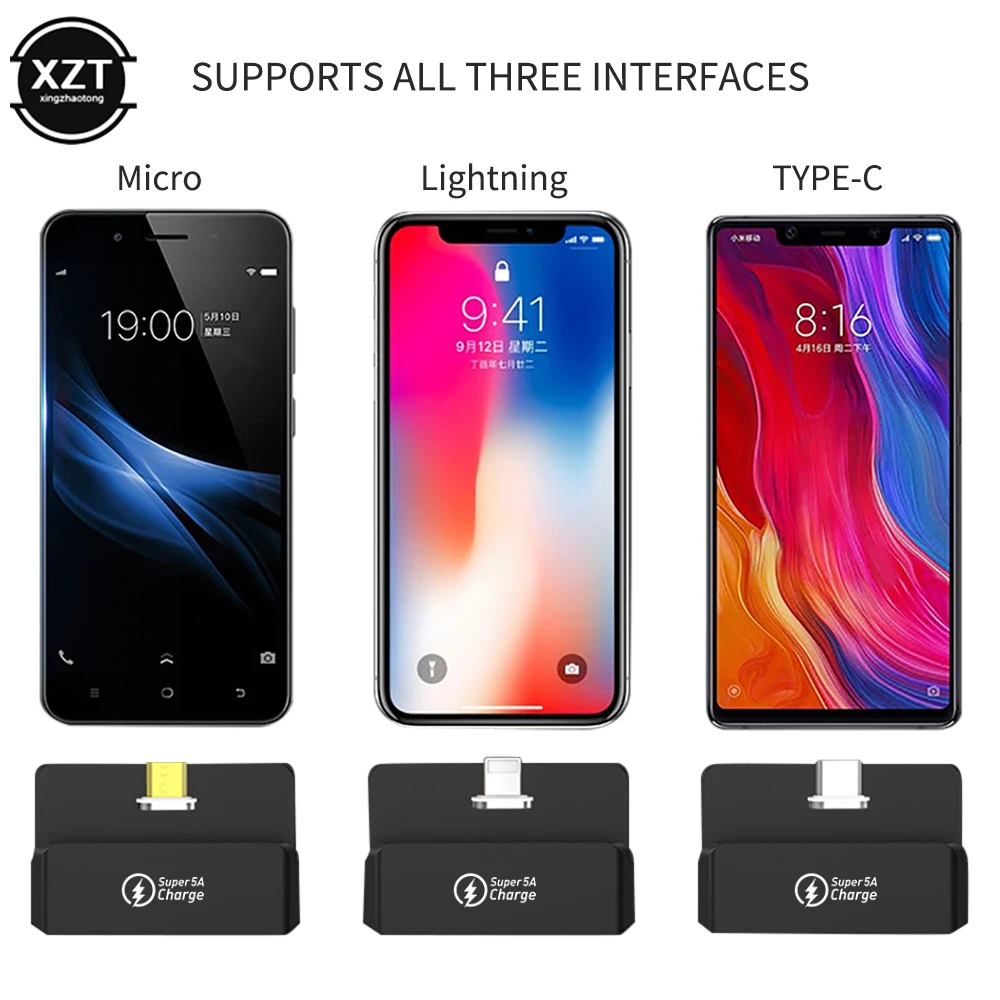 Магнитные зарядные устройства для мобильных телефонов huawei p20 lite mate 20 Honor supercharge SIKAI
