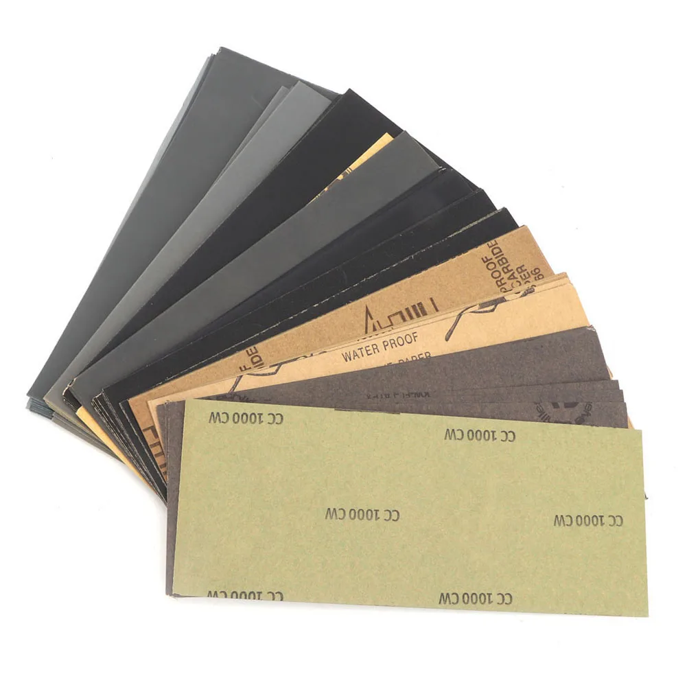 Wet/Dry Sandpaper Set Abrasive Paper Kit Sanding Sheets Burnishing Tool 93*230mm
Wet/Dry Sandpaper Set Abrasive Paper Kit Sanding Sheets Burnishing Tool 93*230mm