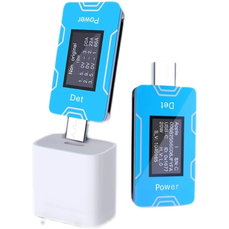 Цифровой USB-тестер JC, детектор зарядного устройства PD, OLED-экран, определяет оригинальную имитацию за 1 секунду, инструмент для ремонта
Цифровой USB-тестер JC, детектор зарядного устройства PD, OLED-экран, определяет оригинальную имитацию за 1 секунду, инструмент для ремонта