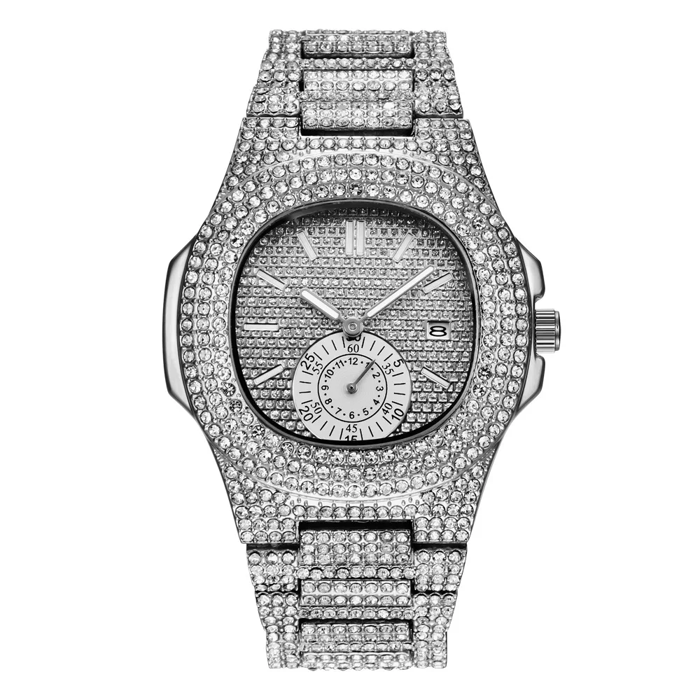 Men Watch Top Brand New Arrival Luxury Brand Diamond Watches Mens Fashion Casual Alloy Date Clock For Man Valentine's Day Gift
Men Watch Top Brand New Arrival Luxury Brand Diamond Watches Mens Fashion Casual Alloy Date Clock For Man Valentine's Day Gift