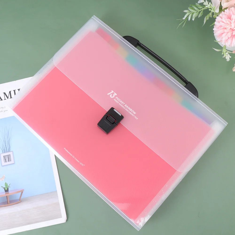 A4 Rainbow Expandable Folder Multilayer File Bag Portable File Folders 13 Pockets Document Pouch
A4 Rainbow Expandable Folder Multilayer File Bag Portable File Folders 13 Pockets Document Pouch
