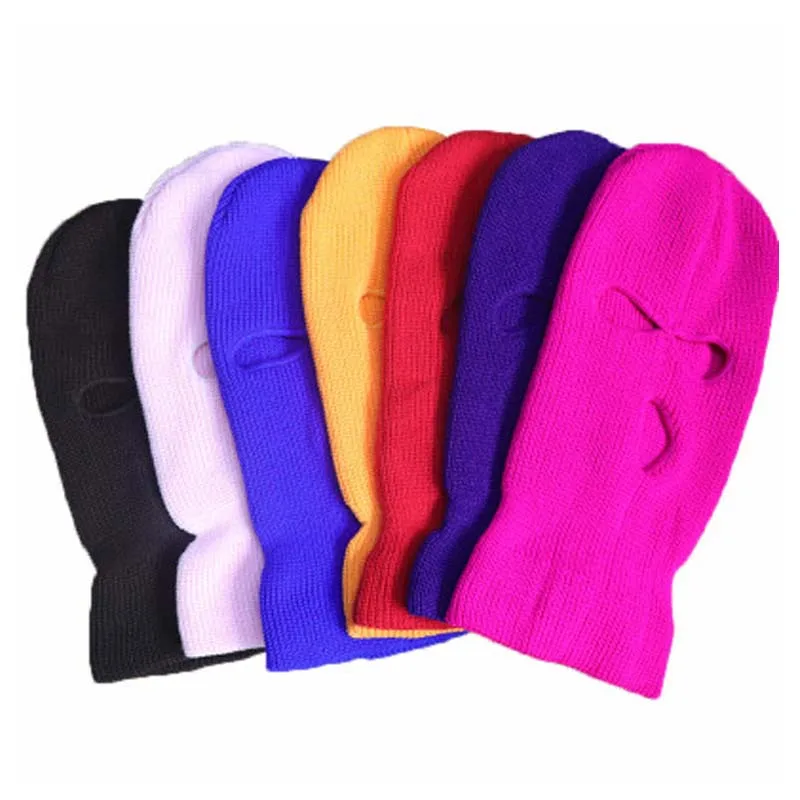 Winter Warm Full Face Cover Motorcycle Ski Mask Hat 3 Holes Balaclava Army Tactical CS Windproof Knit Beanies Hat Scarf Masks
Winter Warm Full Face Cover Motorcycle Ski Mask Hat 3 Holes Balaclava Army Tactical CS Windproof Knit Beanies Hat Scarf Masks