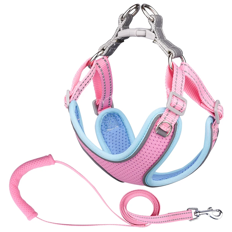 Adjustable Dog Harness No Pull Reflective Puppy Cat Walking Harness Lead Leash French Bulldog Chihuahua For Small Medium Dogs
Adjustable Dog Harness No Pull Reflective Puppy Cat Walking Harness Lead Leash French Bulldog Chihuahua For Small Medium Dogs