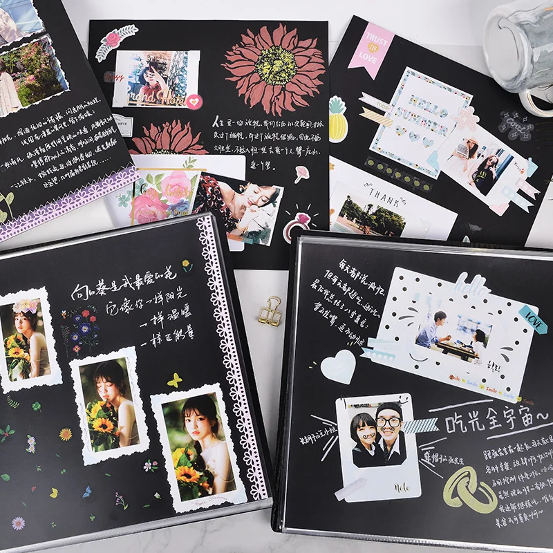 Vintage Leather Scrapbook Photo Album Picture Album DIY Scrapbooking Self Adhesive Memory Guest Book Wedding Family Gift
Vintage Leather Scrapbook Photo Album Picture Album DIY Scrapbooking Self Adhesive Memory Guest Book Wedding Family Gift