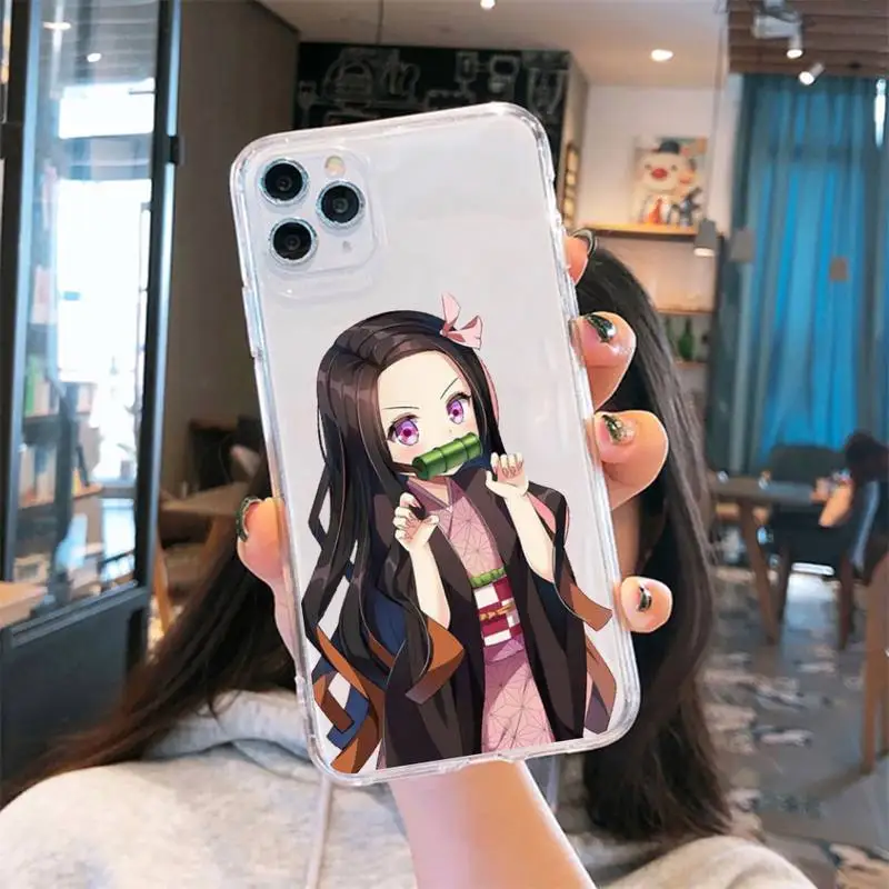 Cute Japan Demon Slayer Phone Cases Transparent for iPhone 6 7 8 11 12 s mini pro X XS XR MAX Plus se cover funda shell
Cute Japan Demon Slayer Phone Cases Transparent for iPhone 6 7 8 11 12 s mini pro X XS XR MAX Plus se cover funda shell